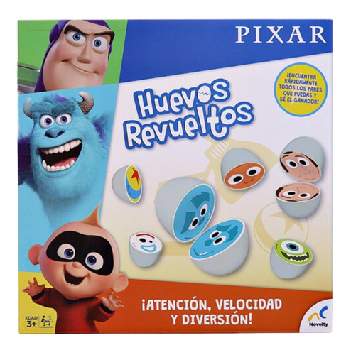 Novelty Huevos revueltos Pixar JCA-2940