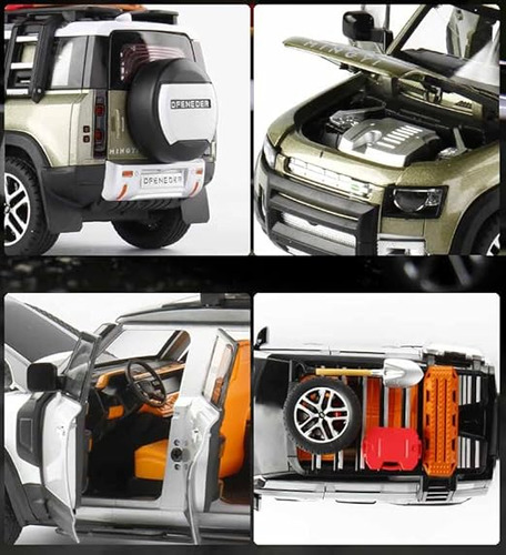 Land Rover Defender 1:22 Luz Y Sonido