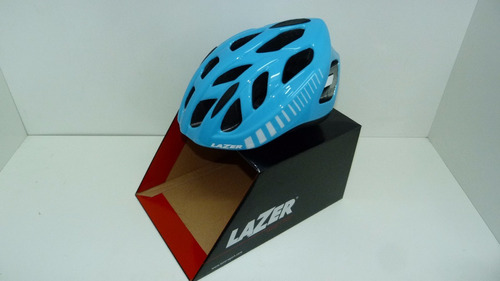 Casco Ciclista Lazer Motion Light Blue Talle L