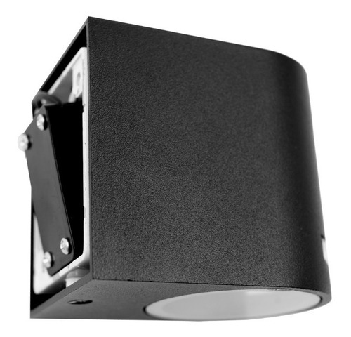 Imagen 5 de 7 de Arbotante Pared Exterior 1xgu10 Negro Blwa-0102-6500 Boomer
