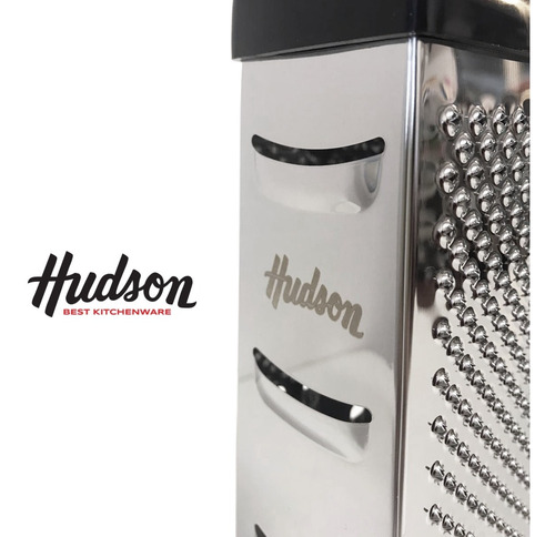 Imagen 4 de 9 de Rallador 4 Caras Acero Inoxidable 21 Cm Hudson Silmar