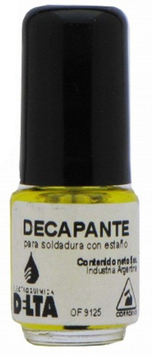 Decapante Delta 5cc Soldador Estacion Soldado Metales Estaño