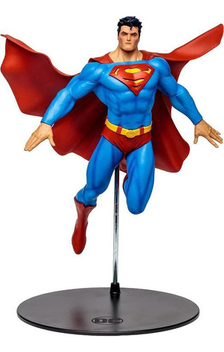 Mcfarlane Multiverso De Dc Estatua De Superman For Tomorrow