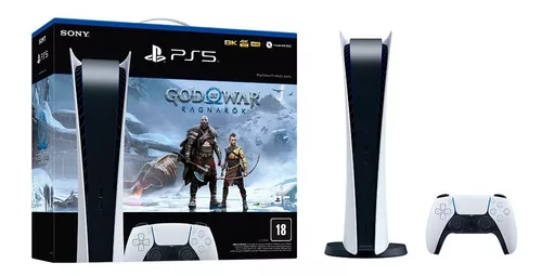 Console Playstation 4 com God of War Ragnarok