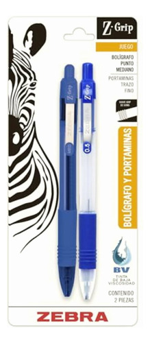 Juego Z-grip Blister 1 Pieza Tinta Azul Bolígrafo +