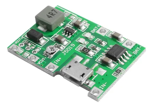 Módulo De Carga Bms Typec Usb 3s 15w Para Baterías De Litio