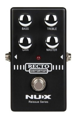 Nux Recto Distortion Pedal Distor Hig Gain/metal Guitarra