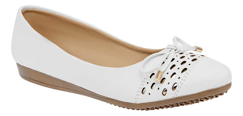 Flats De Mujer Ivi Love Blanco 116-897