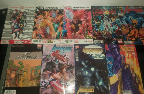 Lote De 9 Comics Avengers*