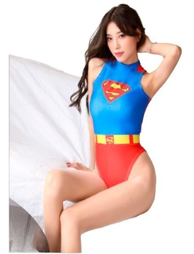 Sexy Uniforme Body De Superheroes