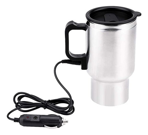 Keenso - Taza Eléctrica Para Coche (15.2 fl Oz, Con Enchu.