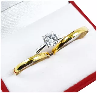 Alianzas Oro 18k 2 Grs El Par Anillo Casamiento Regalo