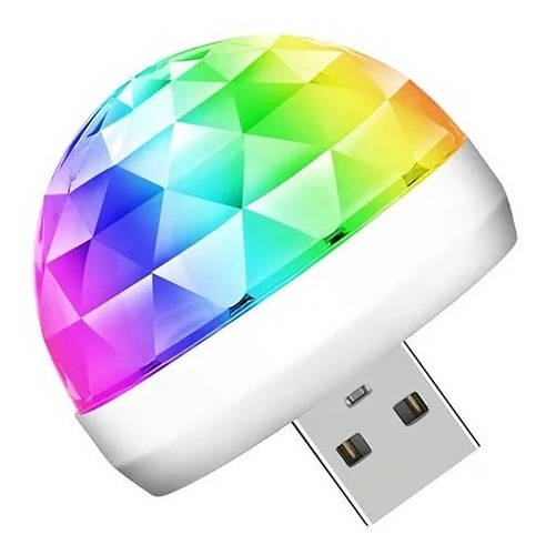 Bola Luz Led Led De Colores Rgb Usb Celular Luces Auto Pc 