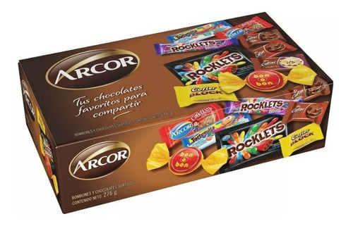 Caja Arcor Seleccion Marron - Lollipop