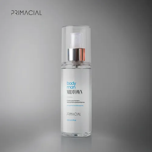 BODY SPLASH MASCULINO MIDTOWN 200ML - PRIMACIAL PERFUME FRESCO AMADEIRADO