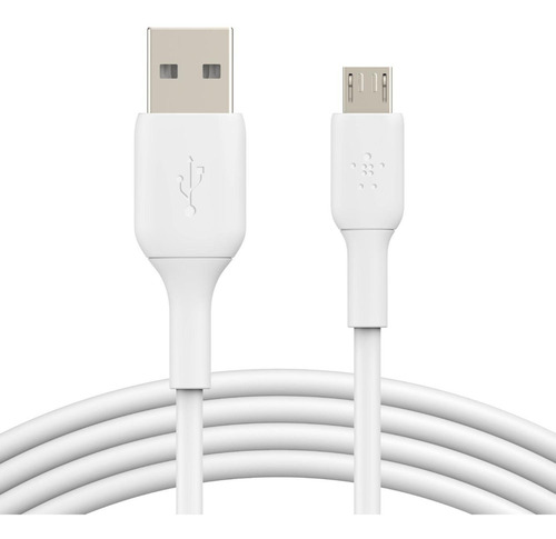 Blanco - Cable Boost  Charge  Belkin Usb-a A Micro-usb