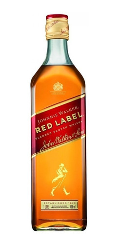 Whisky Johnnie Walker Red 1 Litro Jw