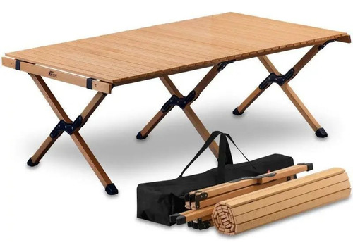 Mesa Portable Para Camping Mesa De Madera