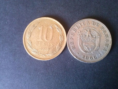 Moneda Panamá 5 Centésimos De Balboa 1966 Níquel (c41)