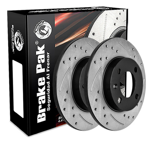 Discos De Freno Marca Brake Pak Para Volkswagen Golf