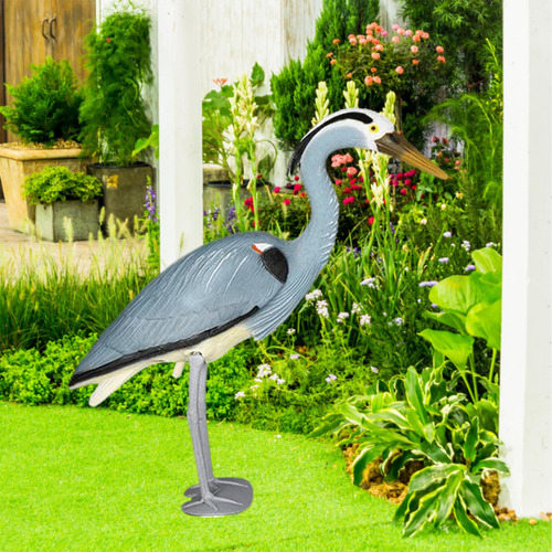 Estatua De Jardín Con Señuelo De, Adorno De Figura De
