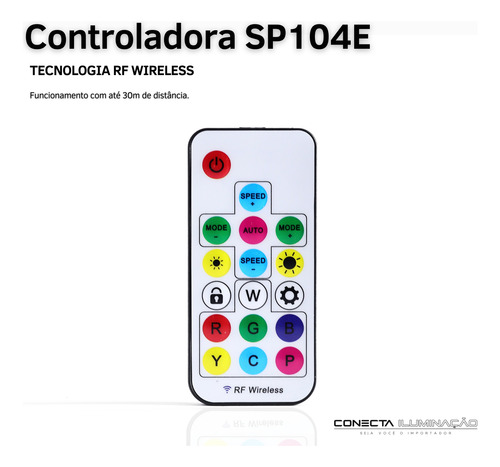 Kit 10m Fita De Led Endereçável Rgb 2811 300 Leds Ip20 Vu