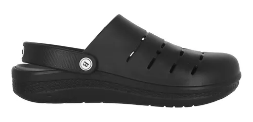 Zueco Bamers Huilo Huilo Hombre Negro Cuotas sin inter s