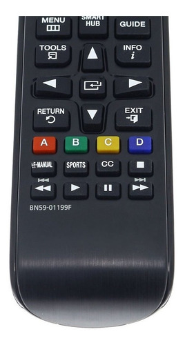 Imagen 2 de 10 de Control Remoto Aurabeam Tv Bn59 01199f Samsung Tv Bn59011...