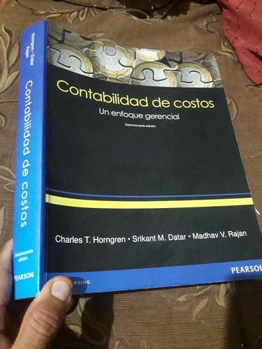 Libro Contabilidad De Costos Un Enfoque Gerencial Horngren