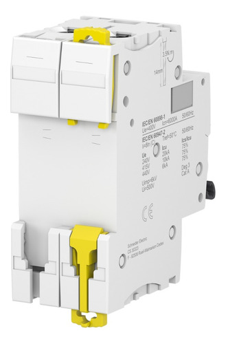 Interruptor Termomagnetico Acti 9 Ic60n 2 X 63 Amp A9f74263