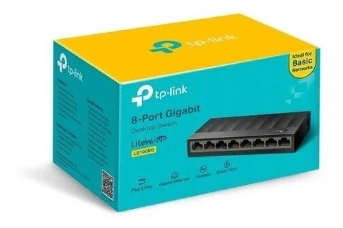 Hub Switch Tp-link Ls1008g Série Litewave