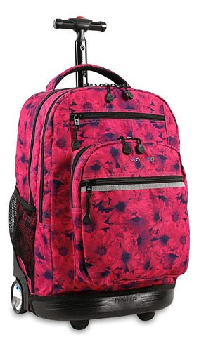 Sundance Rolling Backpack Girl Boy Roller Bookbag, Bell...