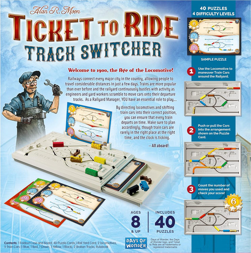 Boleto A Ride Ride Logic Puzzle | Logiquest Puzzle Adventure