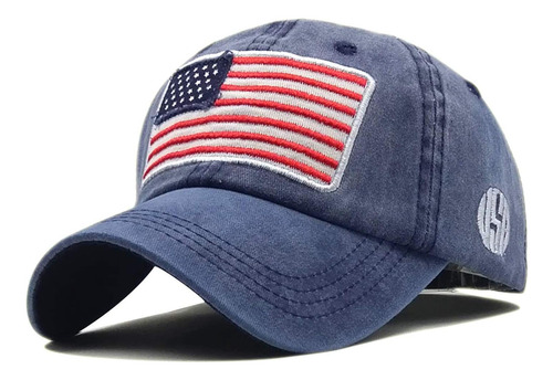 Lokidve Hombres Mujeres Ee. Uu. Bandera Americana Gorra De B