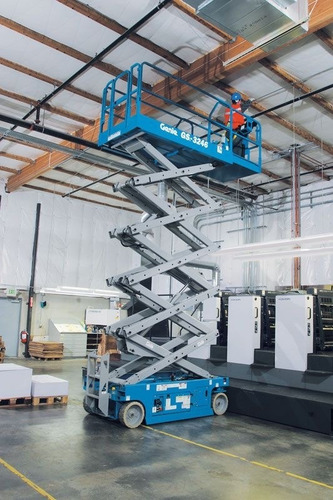 Imagen 15 de 15 de Plataforma Elevadora Tijera 10 Metros Genie JLG Haulotte