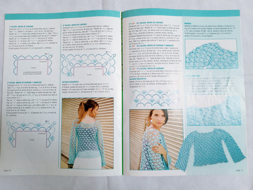Revista Antigua * Tejido Practico: Crochet * N° 1 Año 2008 (Usado)