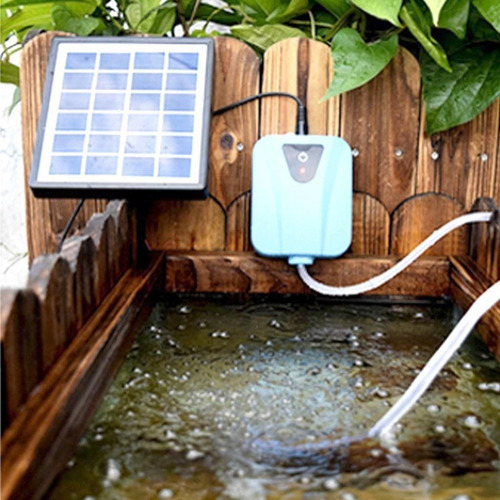 . Bomba De Estanque Solar, Bomba De Aire, Piscina Con