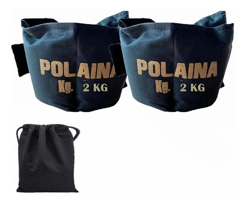 Par De Polainas Reforzada Entrenamiento Fitness 2kg