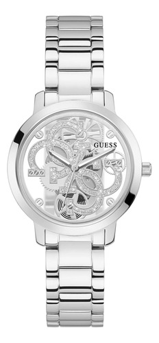 Guess Reloj De Tendencia Transparente Para Mujer De 1.417 .