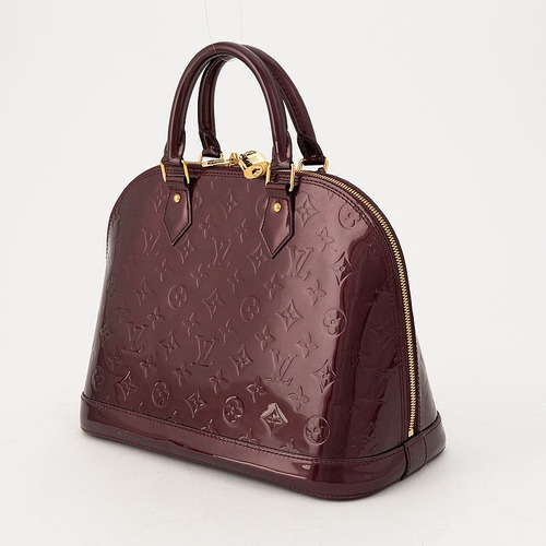 Louis Vuitton Bolsa Alma Vernis Pm