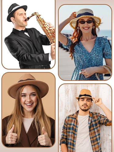 9 Unidades, Cinta Elástica Para Sombrero De Panamá