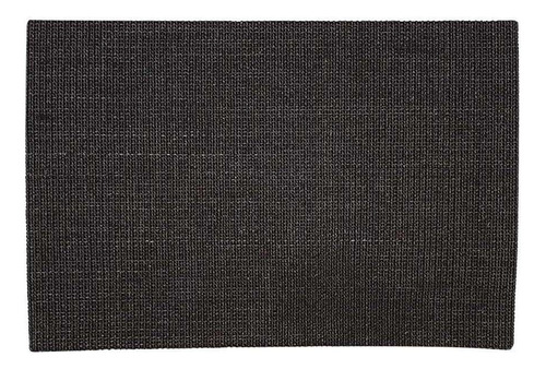 Tapete Natural Retangular Sisal (50x100cm) Preto