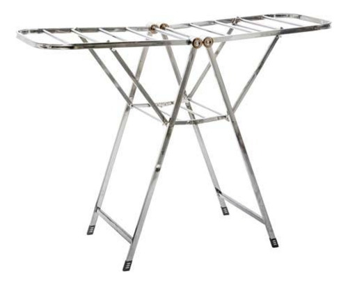 Tender Retractil De Pie Para Armar 3 Niveles Rexx Gris