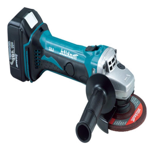 Esmerilhadeira Makita Angular 4.1/2'' 18v Com Kit Dga452rfe