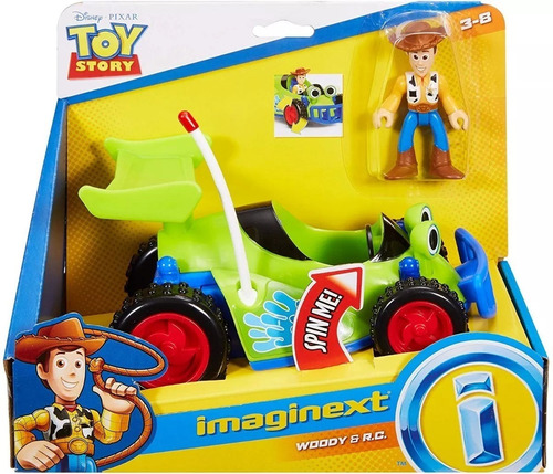 Carro Verde Control De Andy Con Woody Toy Story 4 Imaginext