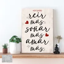 Comprar Cuadro Vintage Decorativos Con Frases Modernos 30x70