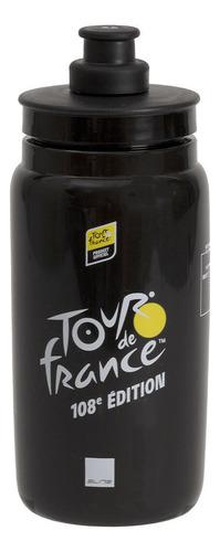 Garrafa Elite Fly Tex Tour De France 110 Edição 550 Ml Preta