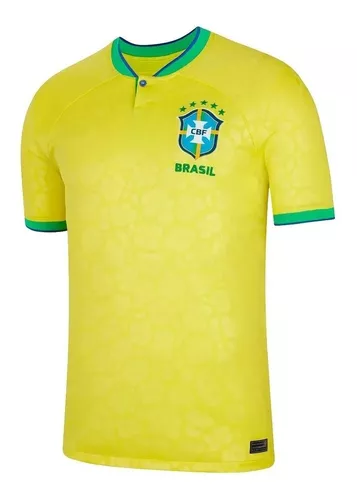 Camisa Brasil Amarela Shirt 22/23 Copa