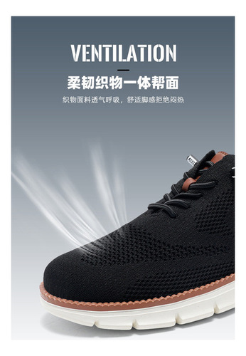 Zapatillas De Hombre Con Cordones, Cómodas Y Elegantes