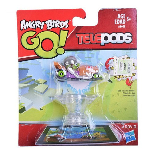 Angry Birds Telepods Muñeco Con Vehículo X 1 Original Hasbro